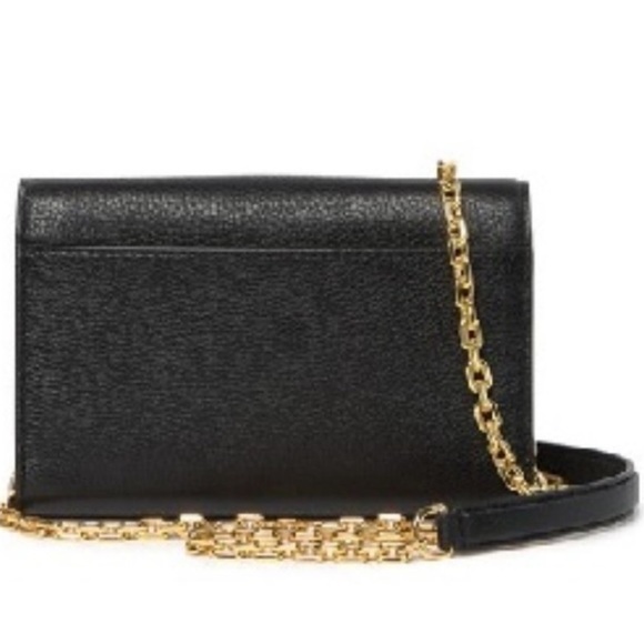 MARC JACOBS NEW YORK EMPIRE CITY WALLET CROSBODY BAG PURSE GOLD CHAIN - Picture 2 of 16